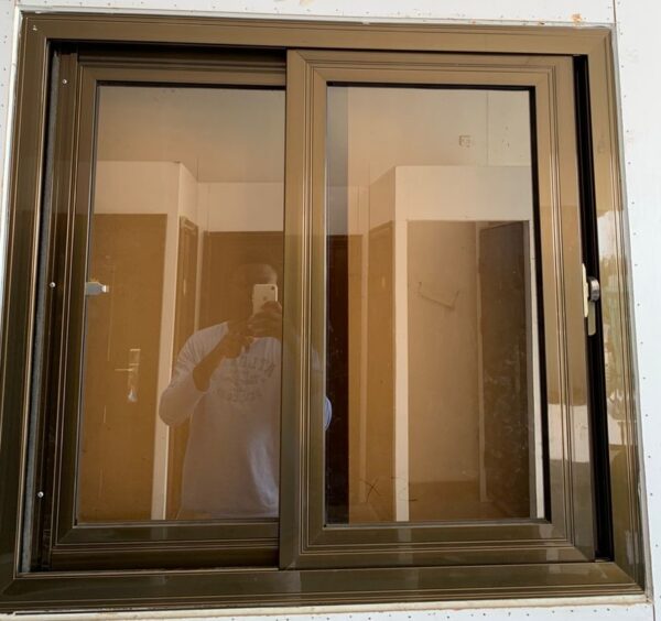 Bronze Aluminium Window