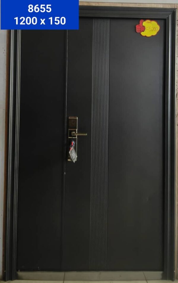 Metal Security Door 1200x2000 Right Opening S8655