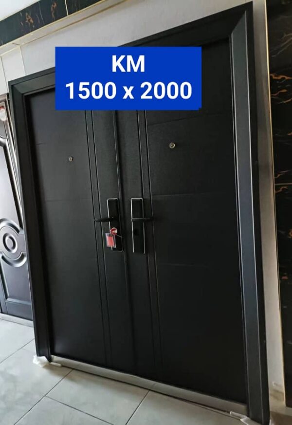 Metal Security Door 1500x2000 Left Opening KM