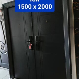 Metal Security Door 1500x2000 Left Opening KM