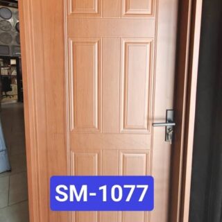 SM - 1077 LEFT Steel Flush Door