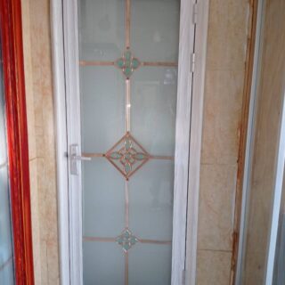 Bathroom Door 2 Double Glass