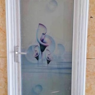 Bathroom Door No. 1 Single Glass