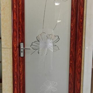 Bathroom Door No. 8 Single Glass