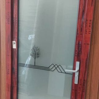 Bathroom Door 15 Double Glass