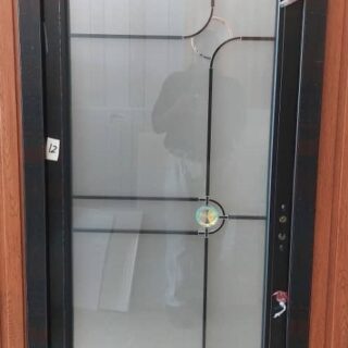 Bathroom Door 12 Double Glass