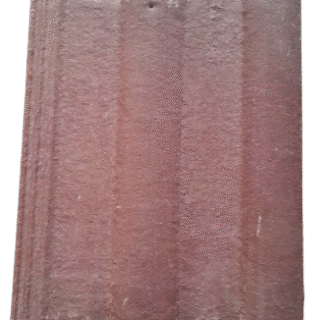 Concrete Tiles Half Wave Brown