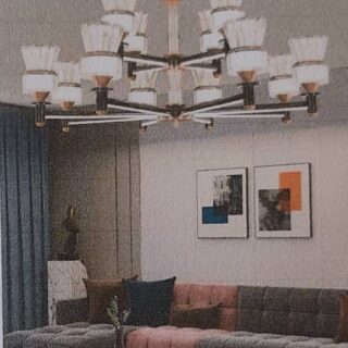 D-03 Modern Crystal Luxury Pendant 12 Lights