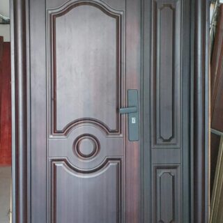 F-5002,120x2000 Left Steel Security Door