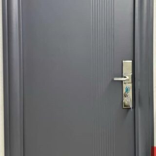 F-5001,900x2000 Left Steel Security Door