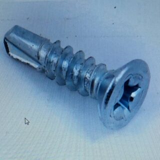 PVC Self-Drilling Silver Screws